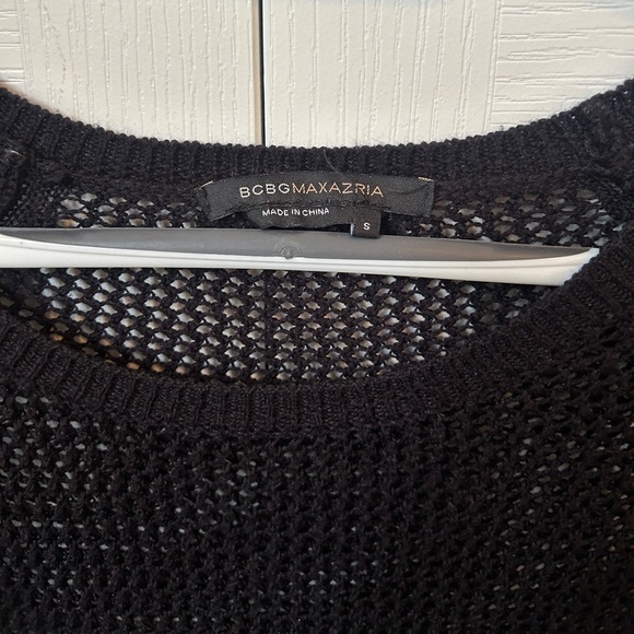 BCBG crew neck sweater size small • black - Picture 2 of 5